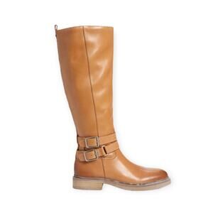 Sam Edelman Freda Tall Leather Boot Cashew Size 6.5 NWT $225 MSRP